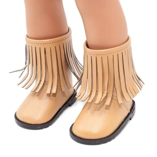 I'M A GIRLY Zoe 18" Fashion Doll with Golden Blonde Interchangeable Wig to Style image {4}