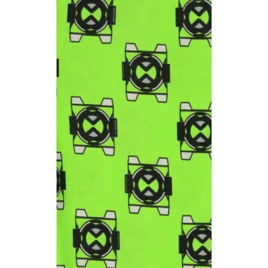 Ben 10 Boys' Cartoon Omnitrix Tossed Print Character Tight Fit Pajama Set Multicolored image {4}