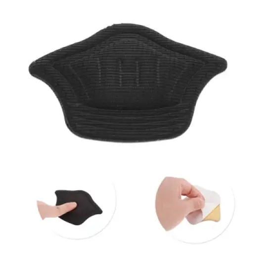 Unique Bargains Thickening Heel Pads One Size 2 Pair image {2}