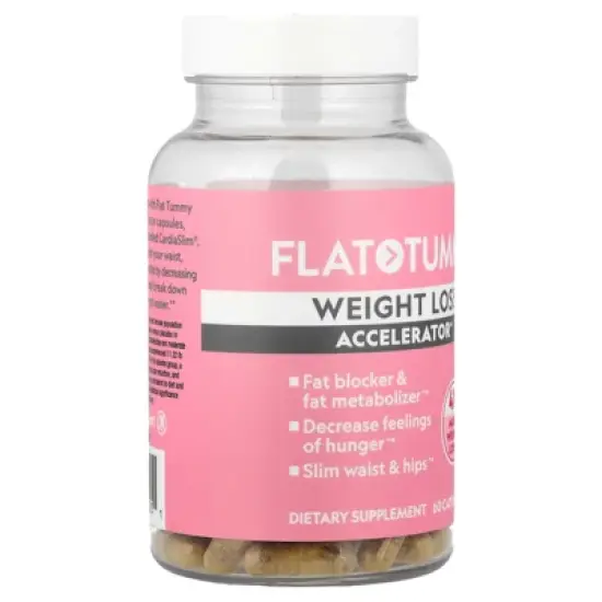 Flat Tummy Weight Loss Accelerator, 60 Capsules image {3}