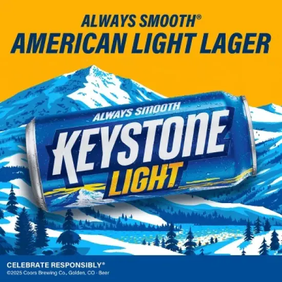 Keystone Light Beer - 30pk/12 fl oz Cans image {2}