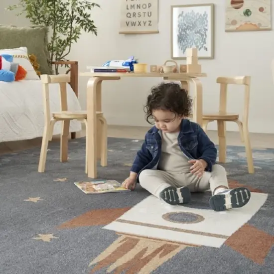 Nourison  Kids Washable Space Rocketship Indoor Rug image {10}