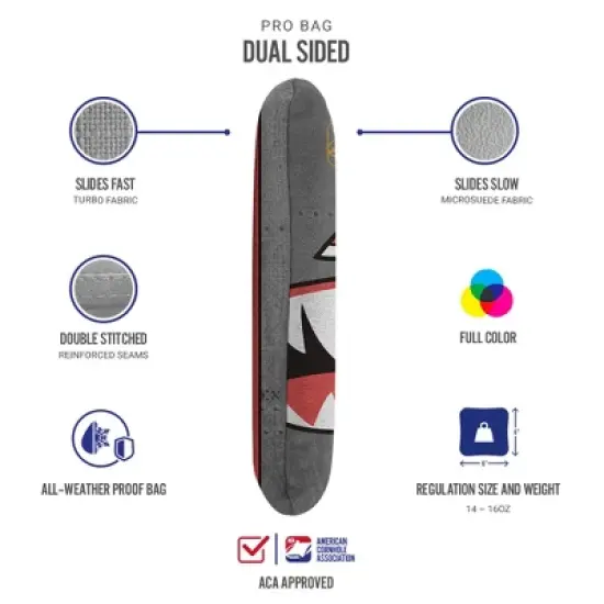 Bomber Synergy Pro Silver Cornhole Bags (Set of 4) image {2}