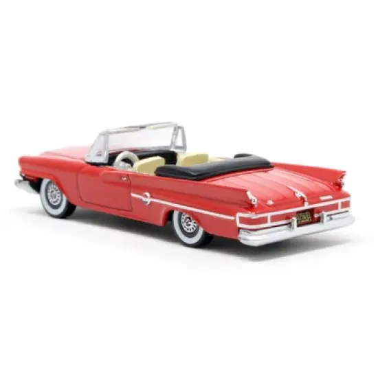 1961 Chrysler 300 Convertible Mardi Gras Red 1/87 (HO) Scale Diecast Model Car by Oxford Diecast image {2}