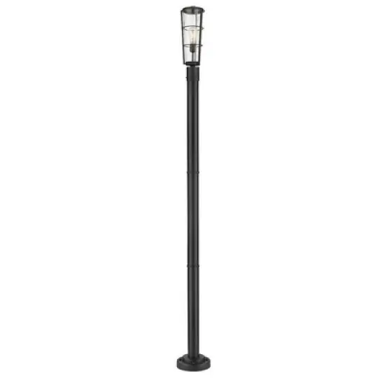 Z-Lite Helix 1 - Light Post Light in  Black image {1}