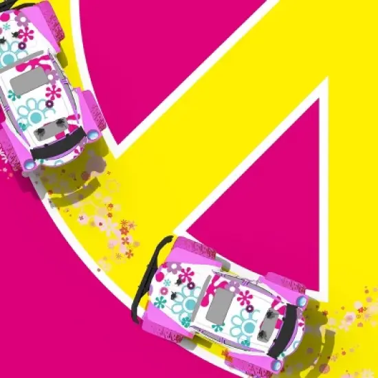 Sharper Image Pixie Cruiser Pink And Purple Remote Control (RC) Car image {6}