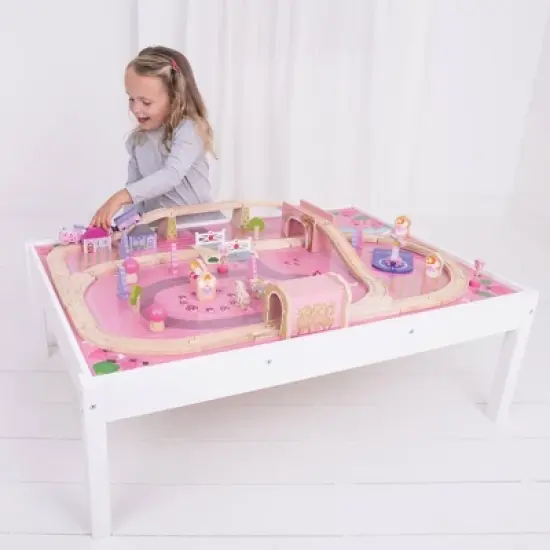 Bigjigs Rail Magical Train Set and Table image {7}