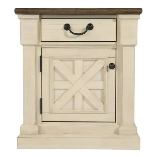 Bolanburg One Drawer Nightstand Antique White - Signature Design by Ashley image {3}