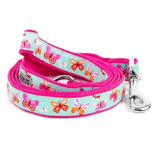 The Worthy Dog Butterflies Dog Leash image {1}