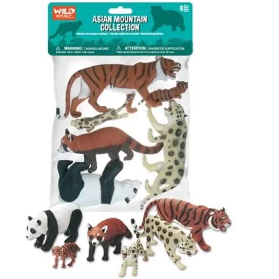 Wild Republic Polybag Asia Mountain Animal Figure, 12 Inches image {1}