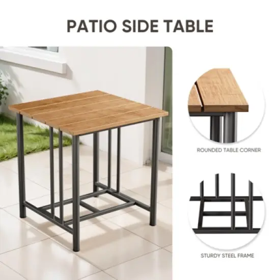 Belord Luxury Patio Swivel Chairs with 6" Extra Thick Cushions, Small Patio Furniture Set with Swivel Glider Outdoor Chairs for Porch, Balcony image {10}