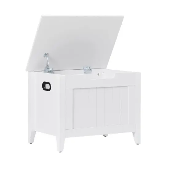 Storage Chest, Storage Trunk with Safety Hinge, Storage Bench, Wooden Storage Organizer image {8}