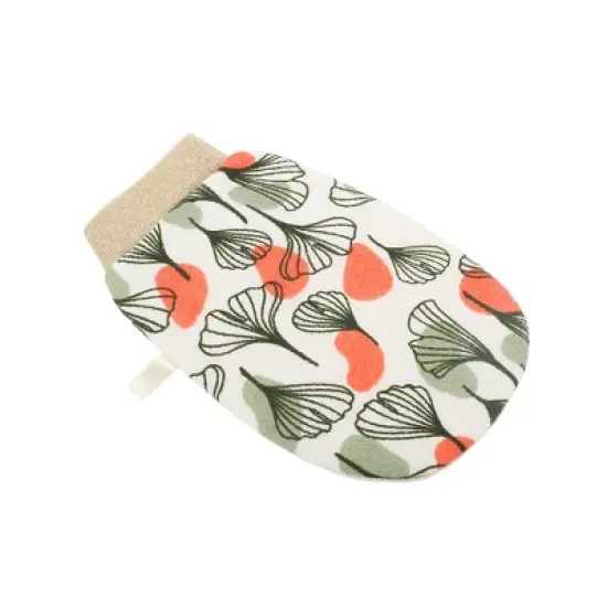 Unique Bargains Double Side Elastic Shower Gloves 8.35"&times;5.31" 1 Pc image {3}