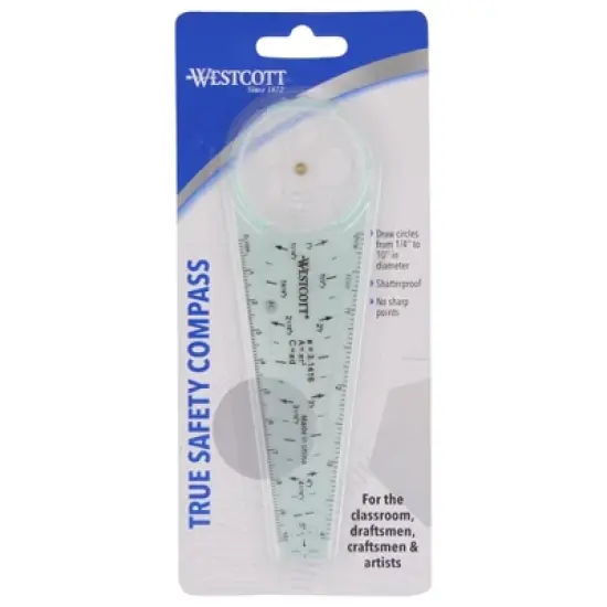 Westcott&reg; True Safety Compass, Pack of 6 image {1}