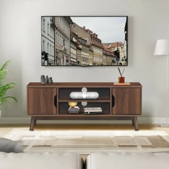 Costway 47" TV Stand Entertainment Media Center Console image {3}