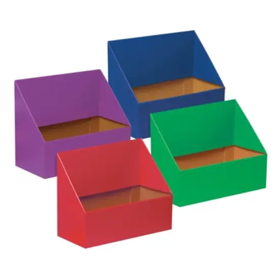 Classroom Keepers&reg; Folder Holder Assortment, 4 Assorted Colors, 9-3/4"H x 12"W x 5-3/4"D, 4 Folders image {2}