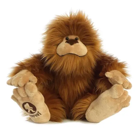 Aurora Fantasy 12" Big Foot Brown Stuffed Doll image {4}