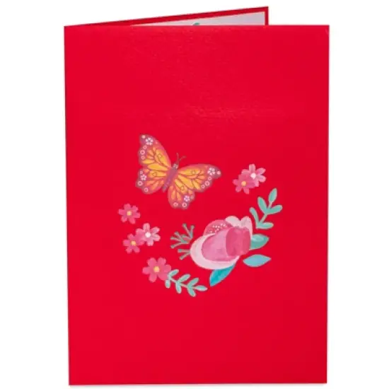 Pop of Art 3D Butterfly Pop Up Card image {1}