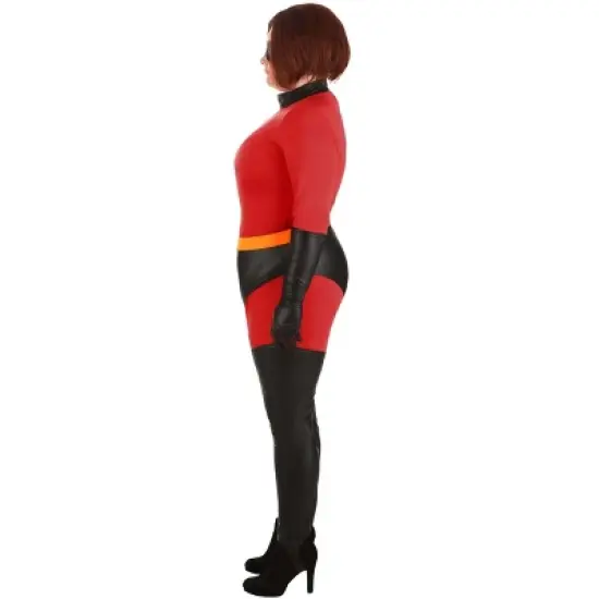HalloweenCostumes.com Women's Plus Size The Incredibles Deluxe Mrs. Incredible Halloween Costume image {3}