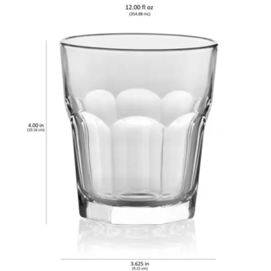 Libbey Gibraltar Rocks Glasses, 12 ounce, Set of 12 image {2}
