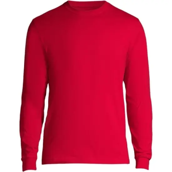 Lands' End School Uniform Men's Long Sleeve Essential T-shirt image {6}