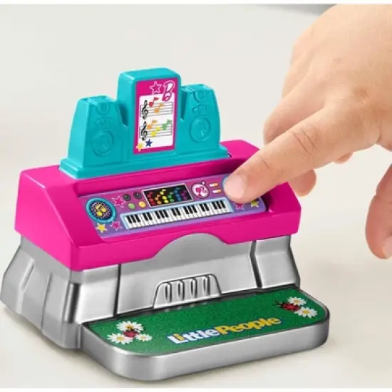 Fisher-Price Little People Barbie Musical Patio Party Playset image {2}