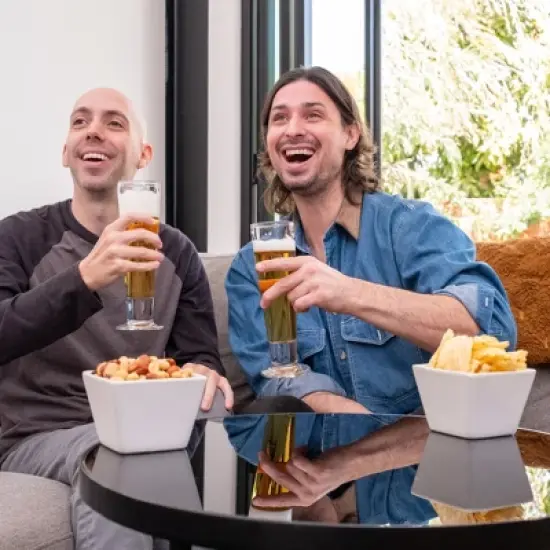 Libbey Stockholm Pilsner Beer Glasses, 14.5 ounce, Set of 4 image {3}