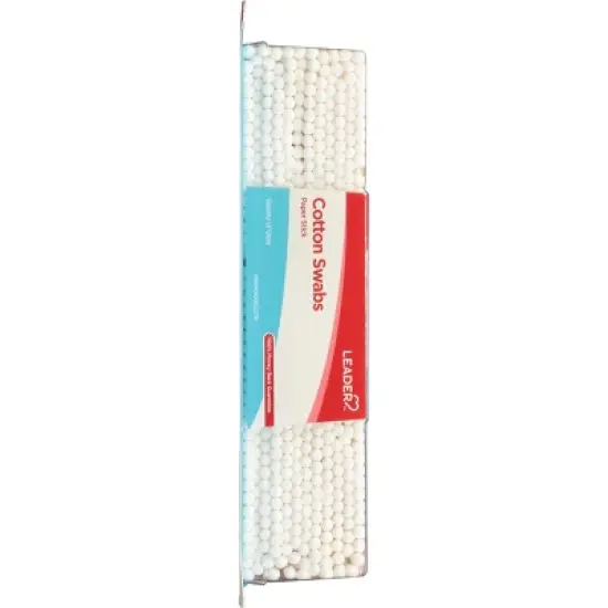 Leader Paper Stick Cotton Swabs 500 ct image {6}