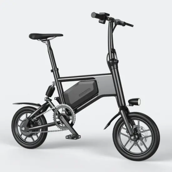 GlareWheel 12'' Foldable Electric Bike Urban Fashion X5 image {5}