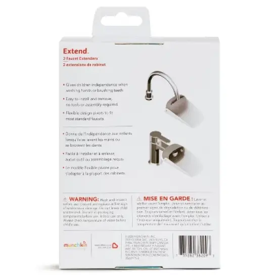 Munchkin Extend Faucet Extenders - 2PK image {3}