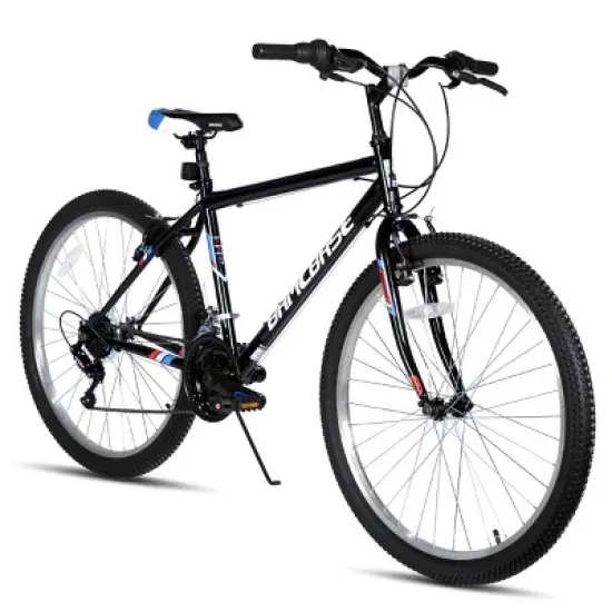 BAMCBASE 24" 26" Mountain Bike, 18 Speeds High-Carbon Steel Frame, Sport Cycling MTB Bicycle for Adult image {11}