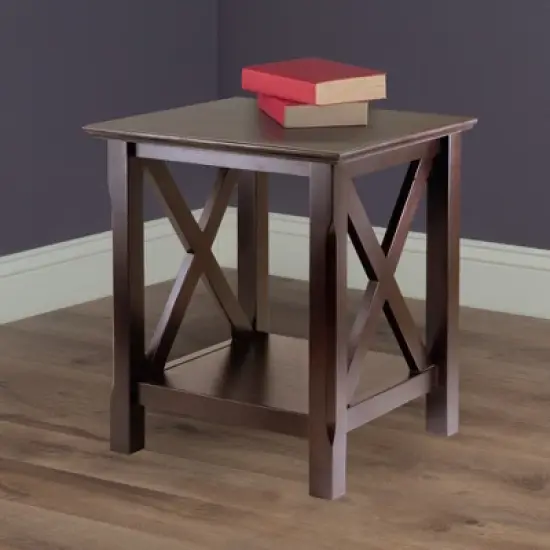 Xola End Table Cappuccino - Winsome image {4}
