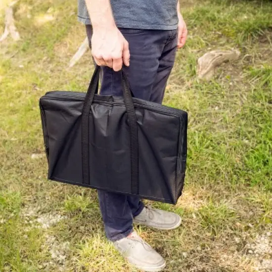 Pleasant Hearth Deer Mountain Folding Fire Ring image {1}