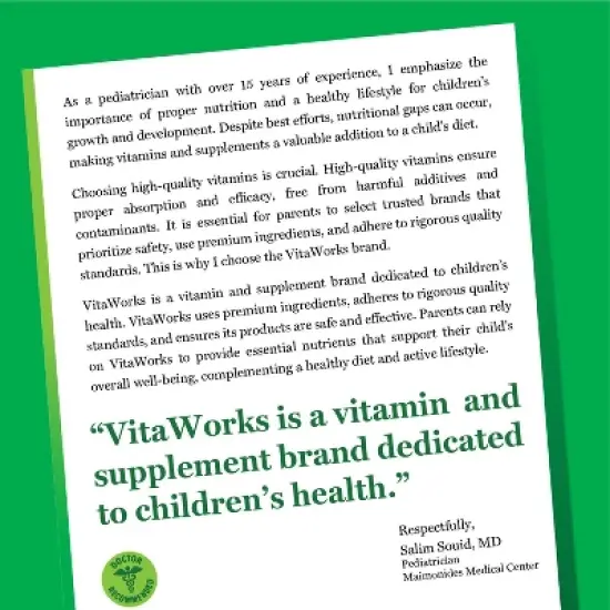 VitaWorks Elderberry + Zinc + C - Chewables - 120 ct. image {7}