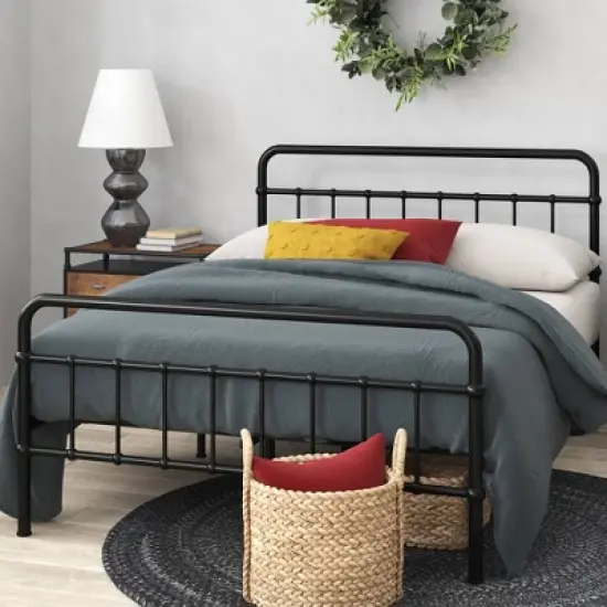 42" Florence Metal Platform Bed Frame - Zinus image {1}