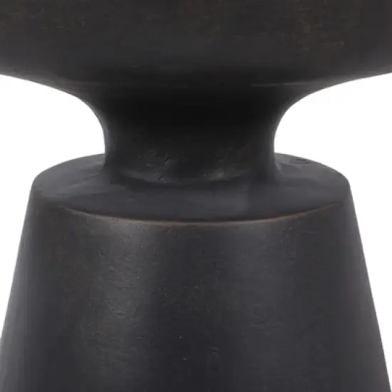 Syemin Patio End Tables Accent Side End Table for Outdoor and Indoor, Garden, Backyard Use, Special Design, Brown, 17.75"*17.75"*20.5" image {1}