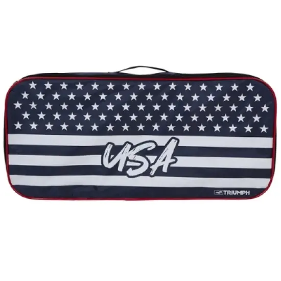 Zume Games Patriotic Portable Badminton Lawn Sports Set image {5}