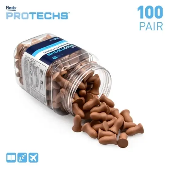 Flents PROTECHS Contoured for Comfort Ear Plugs image {10}