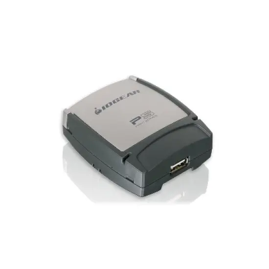 Iogear USB 2.0 Print Server GPSU21 Gray image {1}