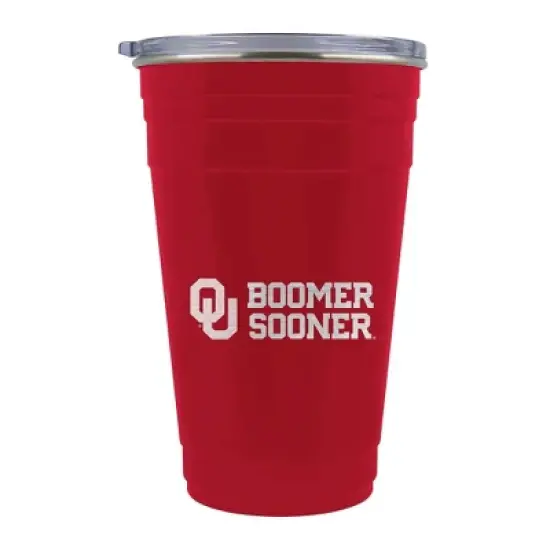 NCAA Oklahoma Sooners 22oz Rally Cry Tailgater Tumbler image {3}