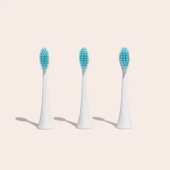 Cocolab Electric Brush Head Refills with Extra Soft and Gentle Bristles - 3pk image {1}