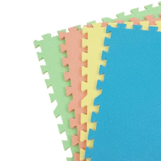 Home Mart Goods EVA Foam Interlocking Puzzle Play Mat - 10 Piece Set image {2}