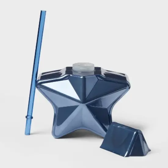 19.8 fl oz Figural Star Tumbler Blue - Sun Squad&trade; image {1}