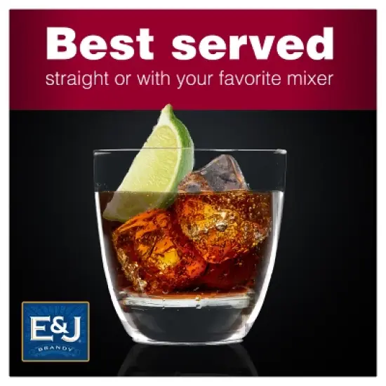 E&J VS Brandy - 750ml Bottle image {3}