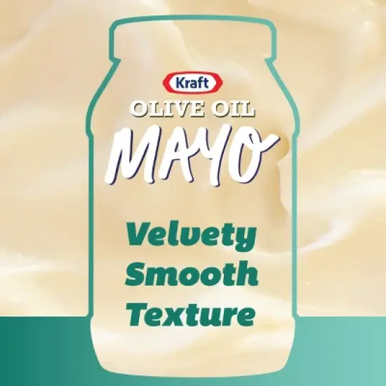 Kraft Reduced Fat Mayonnaise with Olive Oil - 30 fl oz image {3}