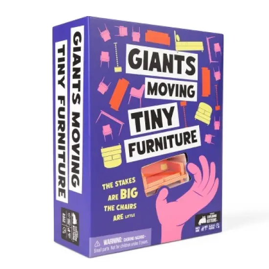 Exploding Kittens Giants Moving Tiny Furniture Game image {9}