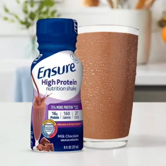 Ensure High Protein Shake - Milk Chocolate - 6ct/48 fl oz image {9}