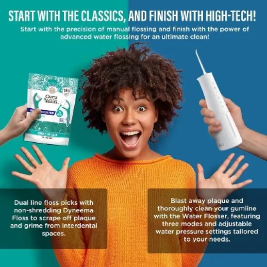 GuruNanda 7-Step Regimen 2.0 for Healthy Teeth Gums Toothcare Set - 9ct image {5}