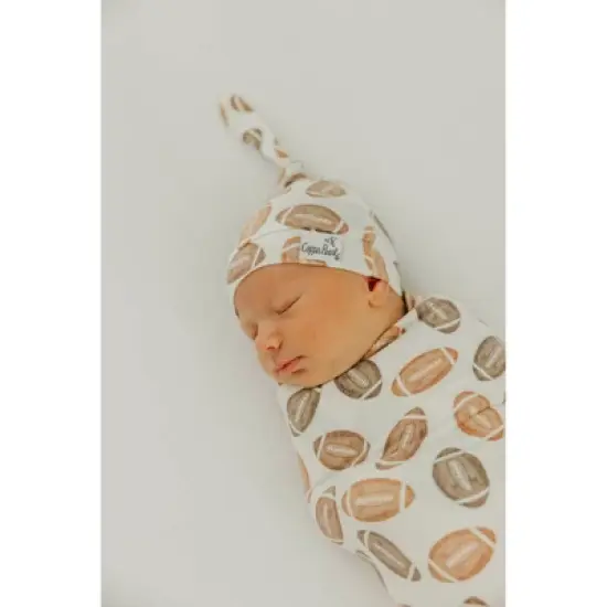 Copper Pearl Knit Swaddle Blanket - Blitz image {2}