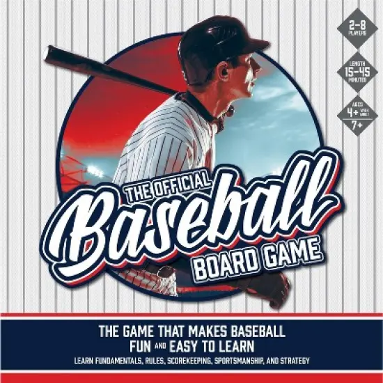 The Official Baseball Board Game - Classic Family Fun for 2-8 Players, Ages 7+ image {4}